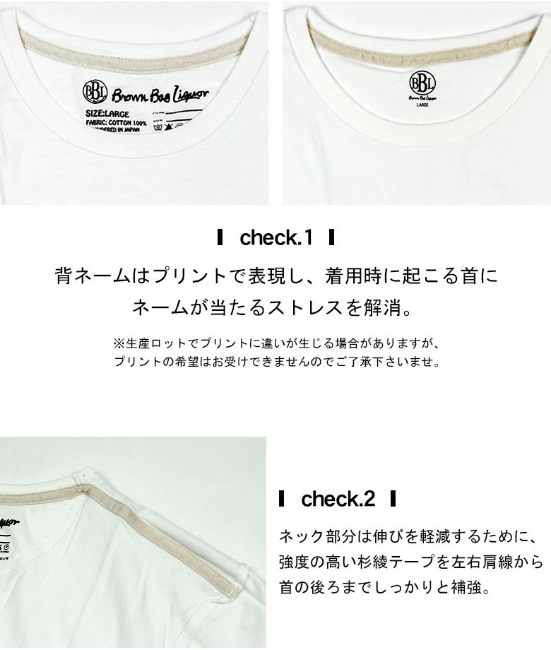 ���åȥ�100��Υ��դʥܥǥ����Ρ�CREW NECK POCKET TEE��