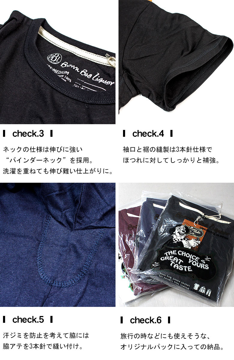 ���åȥ�100��Υ��դʥܥǥ����Ρ�CREW NECK POCKET TEE��