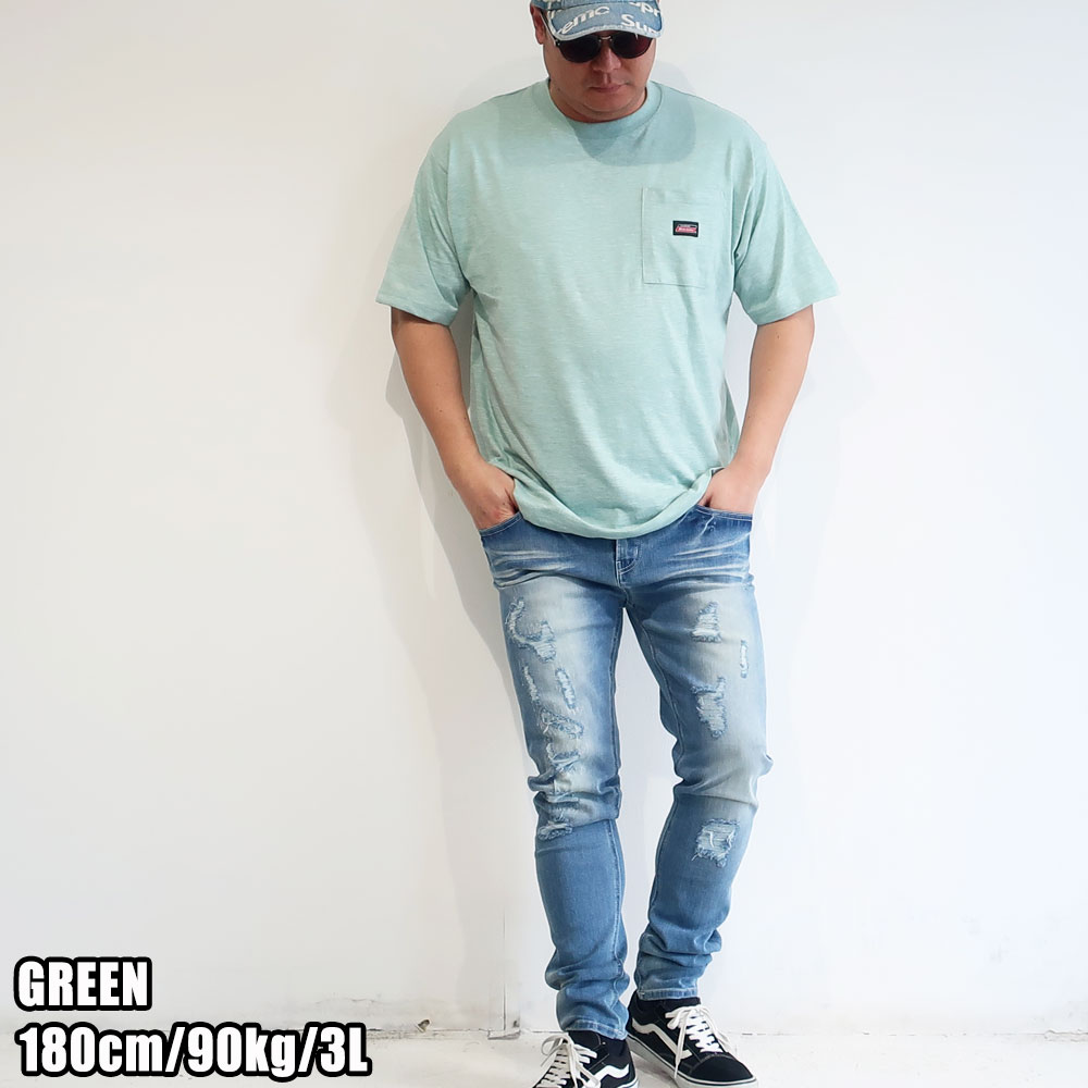 Dickies �ǥ��å����� ���٤�ǥ�����ȾµT�����