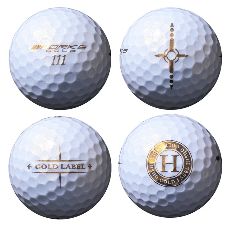 【高反発】飛匠ゴールドラベル 2025年モデル<br>1ダース（12球） / ワークスゴルフ