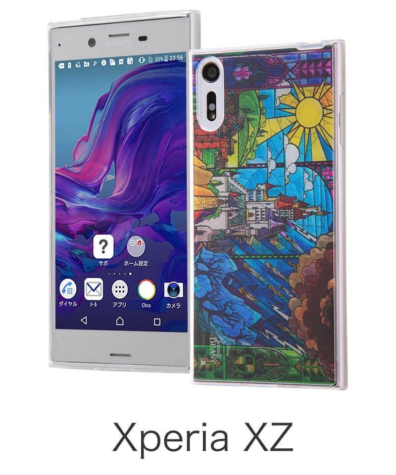 Xperia XZ ディズニーアニメーション 『美女と野獣』/TPUケース+