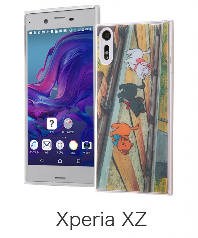 Xperia XZ 쥭å/TPU+̥ѥͥ ޯå5 (Xperia XZsб) IJ-RDXPXZTP/MA005