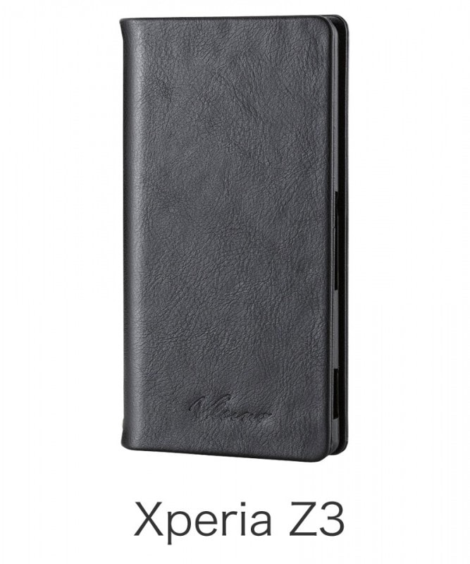 Xperia(TM)Z3ѥեȥ쥶С/եå ֥å PM-SOZ3PLFYBK