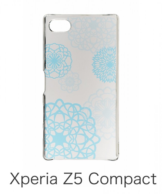 Design Clear Case for Xperia Z5  Compact  ڤҥǥ ǥץ֥롼  ֥롼 DCS-Z5CSOK-C