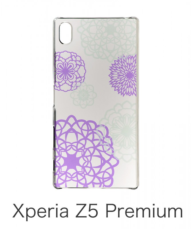 Design Clear Case for Xperia Z5 Premium  ڤҥǥ 졼  ꡼ DCS-Z5PSOK-B