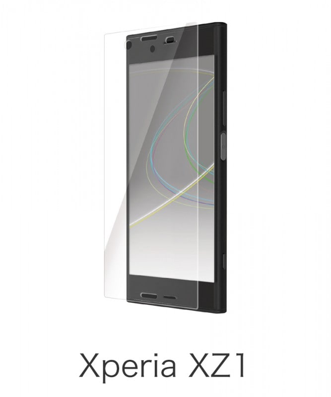 Xperia XZ1�ѥե륫�С��ե���� �׷�ۼ�/ȿ���ɻ�/Ʃ��/�ɻ��� PM-XZ1FLFPRN