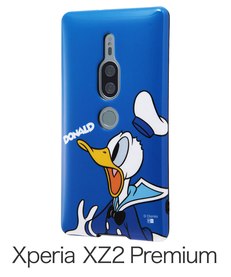 スぺード Xperia XZ2 Premium ディズニーキャラクター/TPUソフトケース Colorap