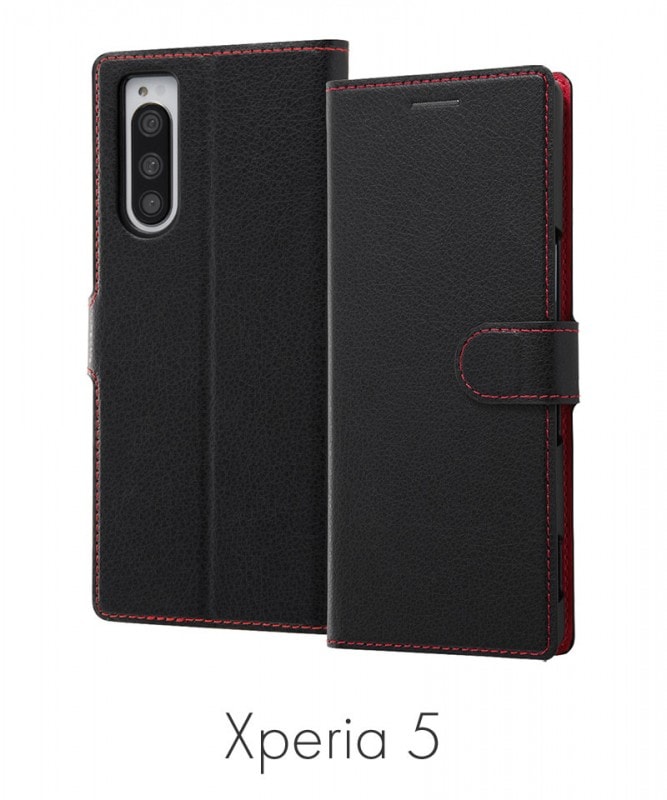 Xperia 5 ��Ģ�������� ����ץ� �ޥ��ͥå� ���꡼�׵�ǽ�б� �֥�å�/��å� RT-RXP5ELC3/BR