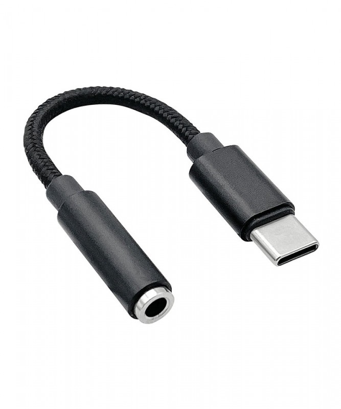 �饹���Хʥ� ���ޥ� ���֥�å� �إåɥۥ� �Ѵ� �����ץ� DAC��� �����б� ������C 3.5mm����ۥ󥸥�å� Type-C �֥�å� RHEC35D02BK �֥�å� RHEC35D02BK