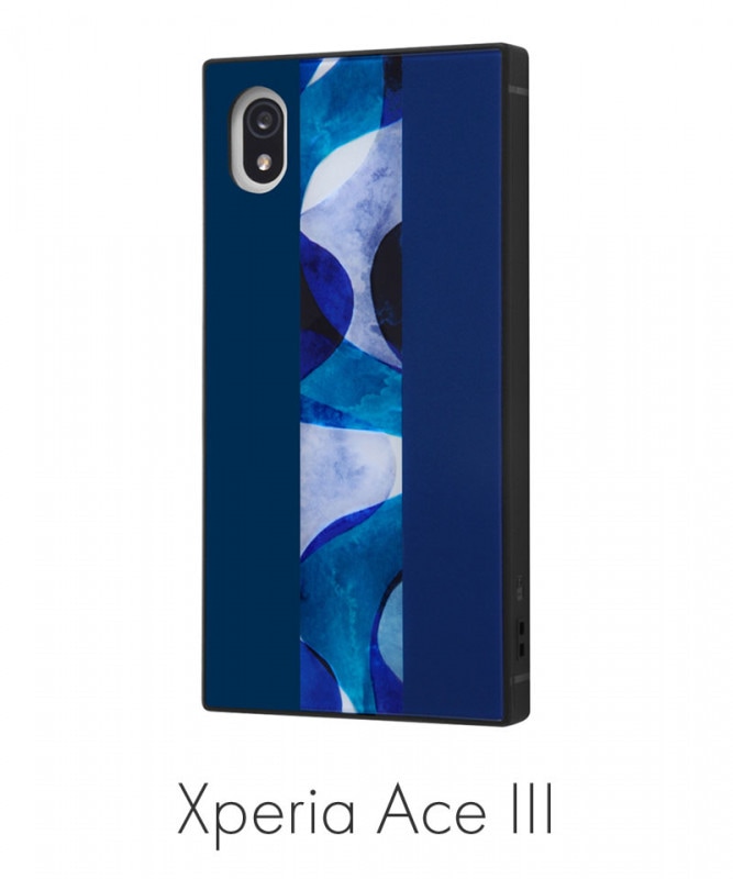 Xperia Ace III �Ѿ׷�ϥ��֥�åɥ����� KAKU ���ȥ饤��/�֥롼 INQ-CXPAM3K3TB/SP3