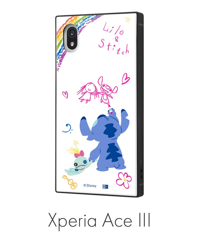 Xperia Ace III/ �إǥ����ˡ�����饯������/�Ѿ׷�ϥ��֥�åɥ����� KAKU / �إ�������ƥ��å�/��񤭡� IQ-DXPAM3K3TB/ST001