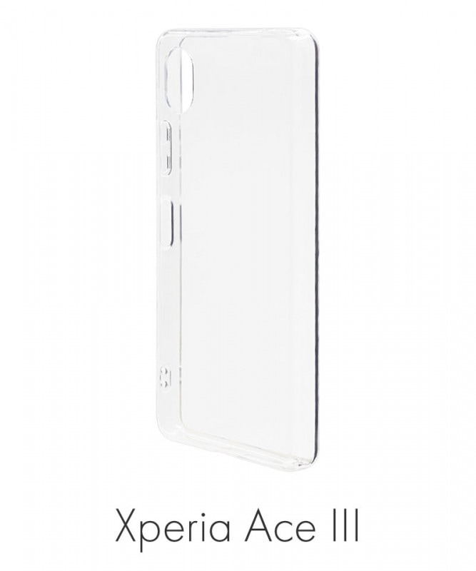 Xperia Ace III  С եȥ TPU ꥢ Ʃ 1.3mm ꥢ 6967XPA3TP