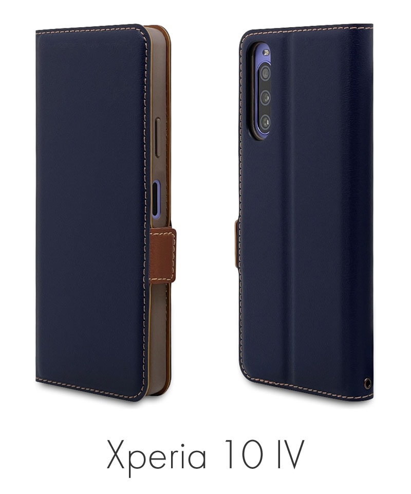 Xperia 10 IV ケース カバー 手帳型 薄型 耐衝撃吸収 カード入れ