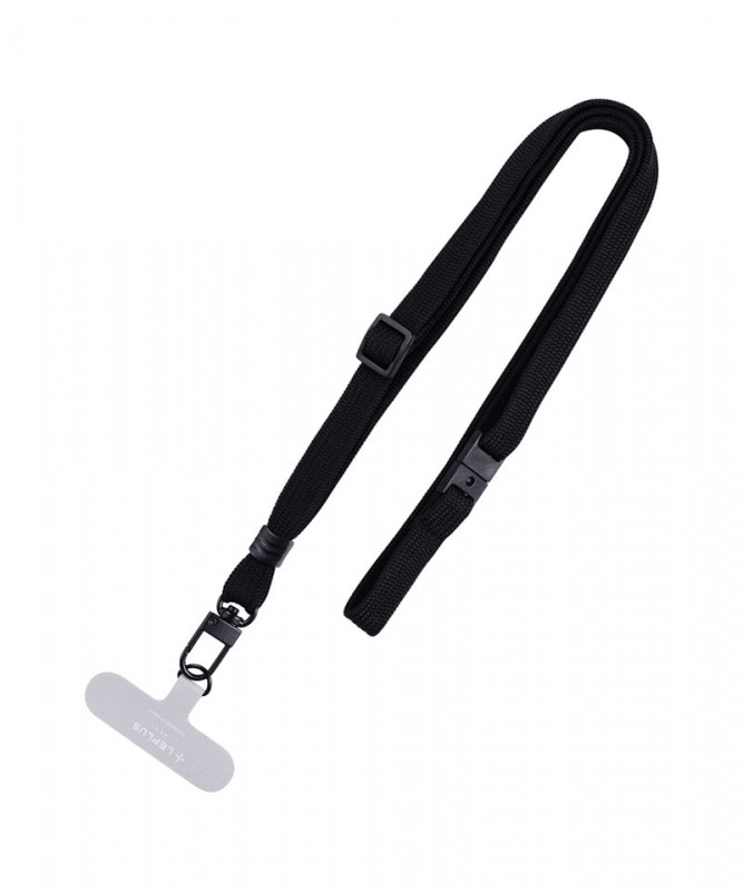 ���ޡ��ȥե�������ѡ� �ͥå����ȥ�å� ��SHOULTY MULTI STRAP�� ʿɳ������ �֥�å� LN-NS01BK