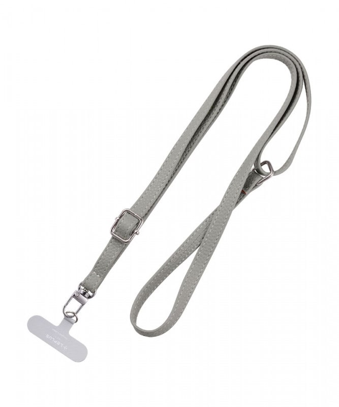 ���ޡ��ȥե�������ѡ� �����������ȥ�å� ��SHOULTY MULTI STRAP�� PU�쥶�������� ���졼 LN-SS02GY