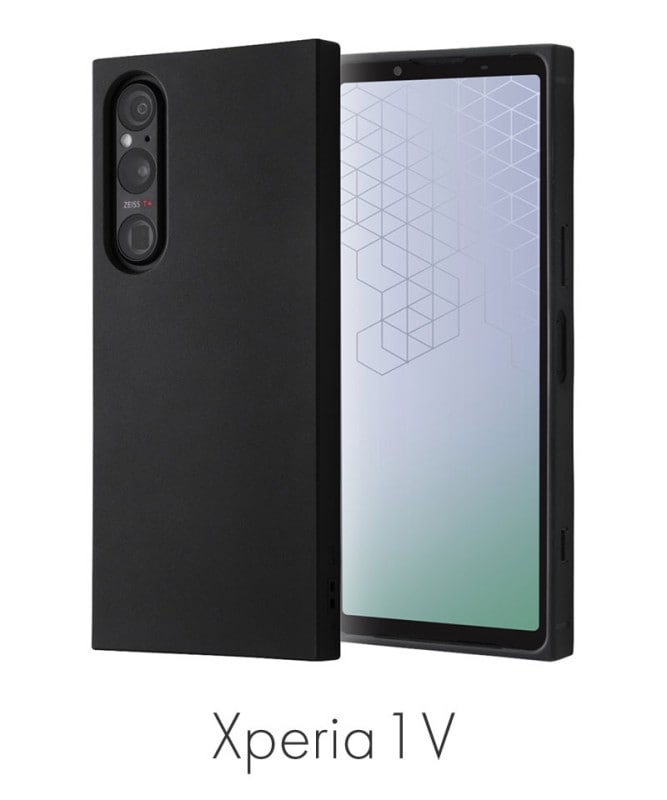 Xperia 1 V �Ѿ׷⥽�եȥ����� KAKU �ޥå�/�֥�å� IN-RXP1M5TK1/B