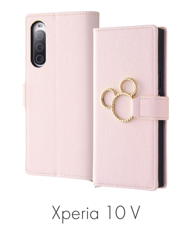 Xperia 10 V �إǥ����ˡ�����饯������/�Ѿ׷� ��Ģ���쥶�������� KAKU Ring �ߥå���_�ߥĥޥ�/�ԥ� IN-RDXP10M5TBC11P/MK10