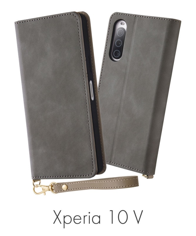 Xperia 10 V �Ѿ׷� ��Ģ���쥶�������� Raffine ���졼 IN-RXP10M5DML1/GR