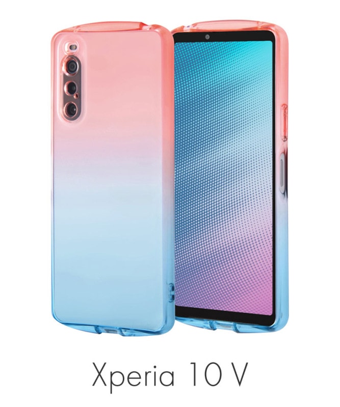 Xperia 10 V �Ѿ׷� TPU���եȥ����� ����ǡ������ GREA ��å�/�֥롼 IN-RXP10M5TC12/RAM
