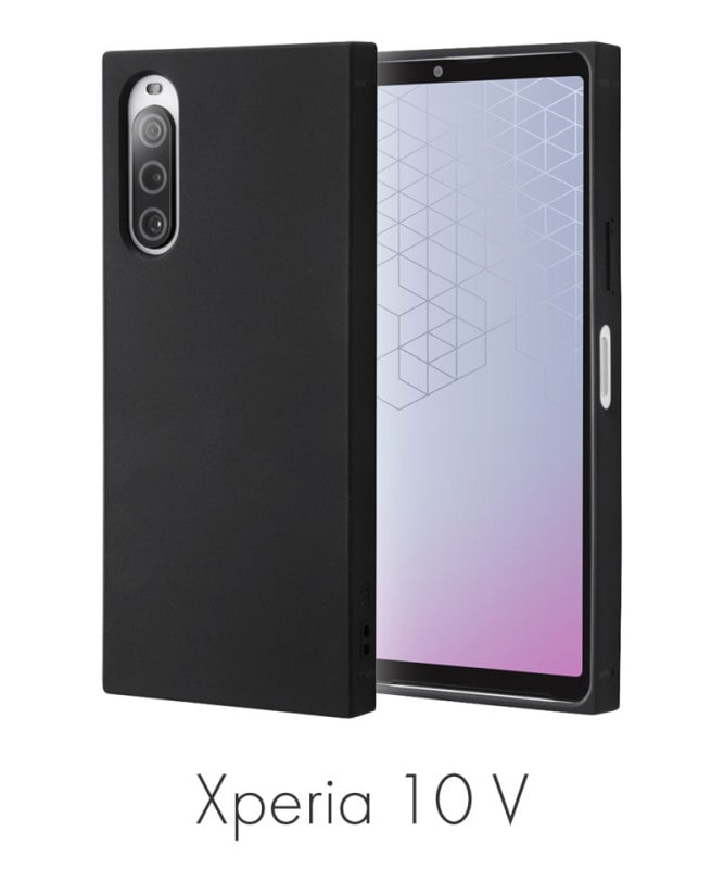 Xperia 10 V �Ѿ׷⥽�եȥ����� KAKU �ޥå�/�֥�å� IN-RXP10M5TK1/B