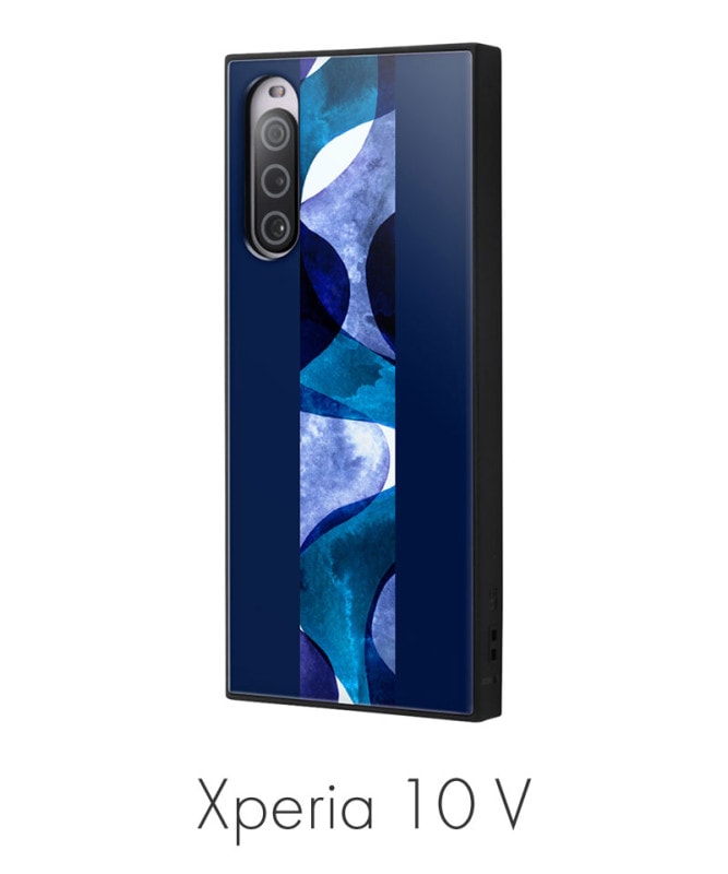 Xperia 10 V �Ѿ׷�ϥ��֥�åɥ����� KAKU ���ȥ饤��/�֥롼 INQ-CXP10M5K3TB/SP3