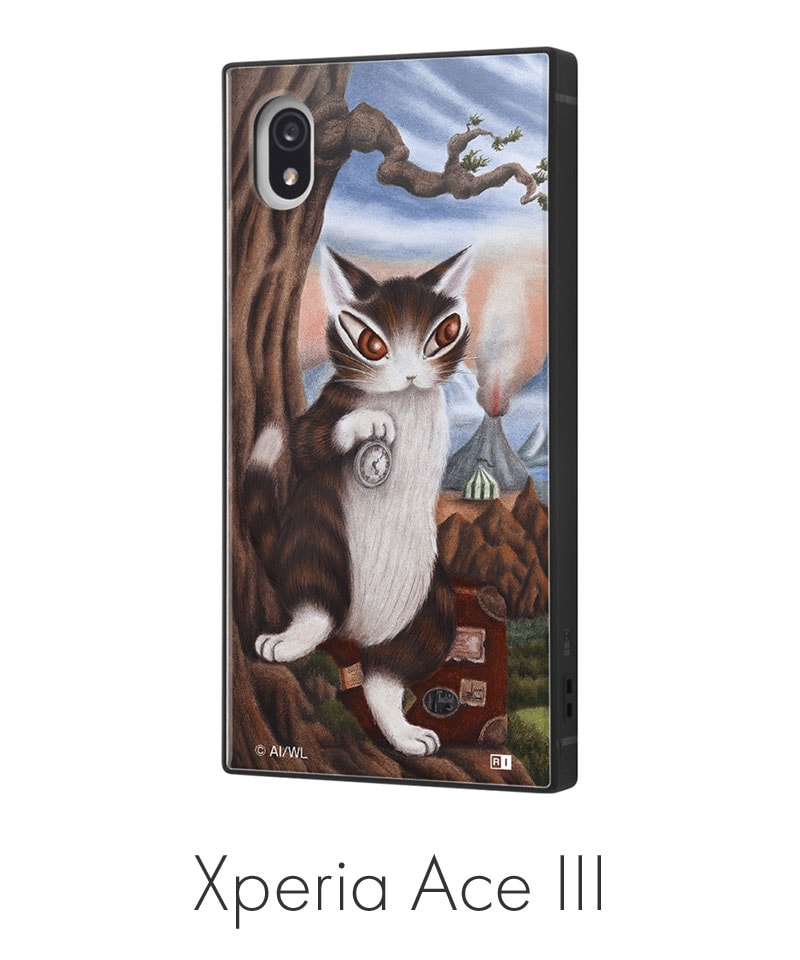 ひまニャン3ケース Xperia Ace III / 『猫のダヤン』/耐衝撃ハイブリッドケース