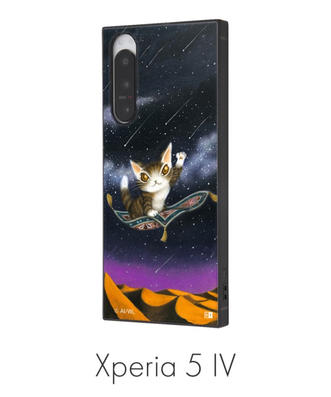 Xperia 5 IV / ��ǭ�Υ�����/�Ѿ׷�ϥ��֥�åɥ����� KAKU / �����_������ή���� IQ-IXP5M4K3TB/DY2