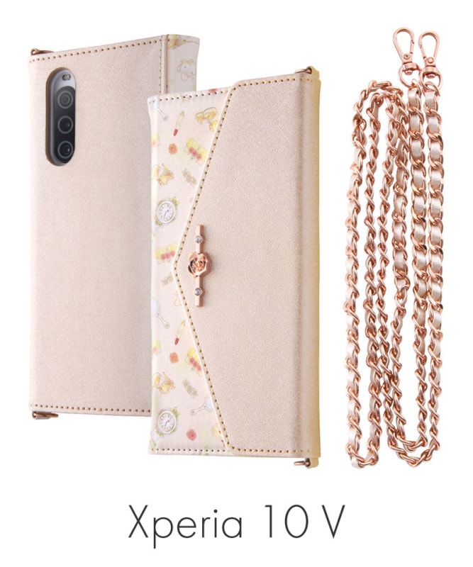 Xperia 10 V �إǥ����ˡ�����饯�����ץ�󥻥���/��Ģ���쥶�������� Collet �����������ȥ�å��� �٥� DS-DXP10M5MLC5/BL