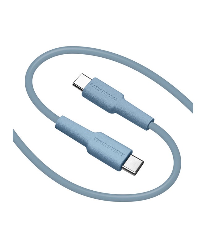 ޥ C ֥ PDб 60å 餫 ߤˤ  ̿ 1.5᡼ȥ 150 ѥǥХ꡼ Type-C to Type-C typec Power Delivery 60W 1.5m 150cm ֥롼 R15CACC3A01BL