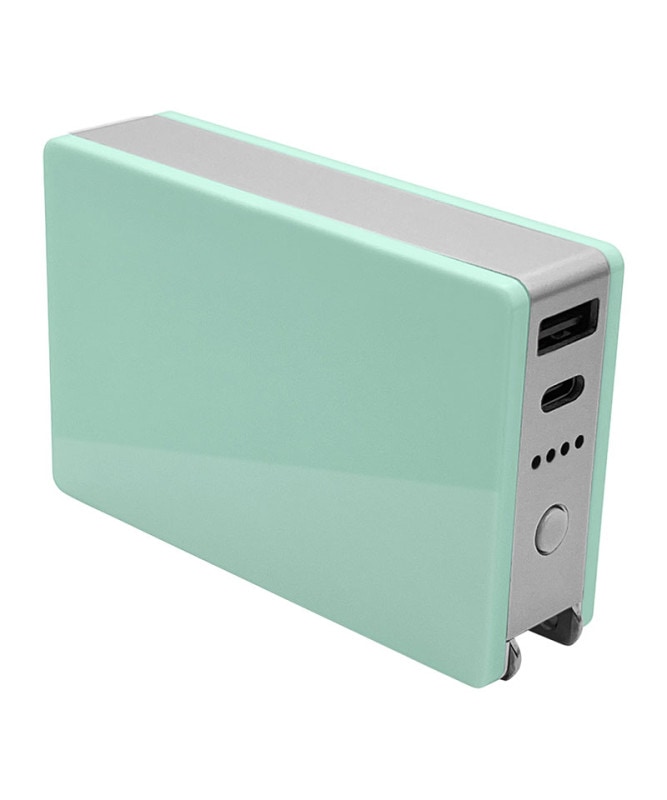 ���Ŵ� AC�����ץ��� AC���Ŵ�  ��Х���Хåƥ꡼ 5000mAh ������C ������A 3A USB Type-C typec Type-A AC �ߥ�� RLI050AC3A01MT