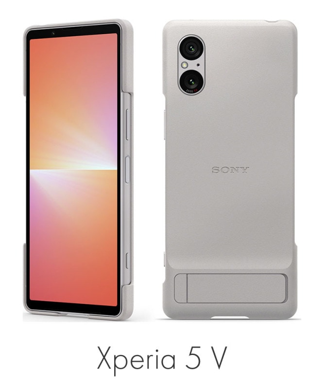 ˡ Xperia 5 V Style Cover with Stand ץʥ॰졼 XQZ-CBDE/SJPCX