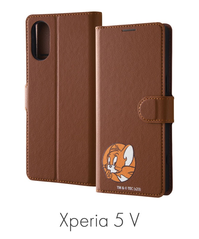 Xperia 5 V  �ȥ�ȥ����꡼ / ��Ģ���쥶�������� ����ץ� �ޥ��ͥå� �����꡼_�Ҥ�ä��� IJ-WXP5M5ELC1DK/TJ56