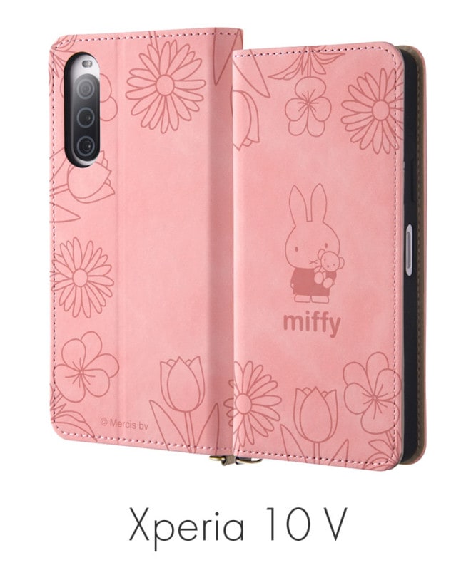 Xperia 10 V / �إߥåե�����/�Ѿ׷� ��Ģ���쥶�������� Raffine �ߥåե���_�ԥ󥯥ե� IJ-BXP10M5DML2P/MF63