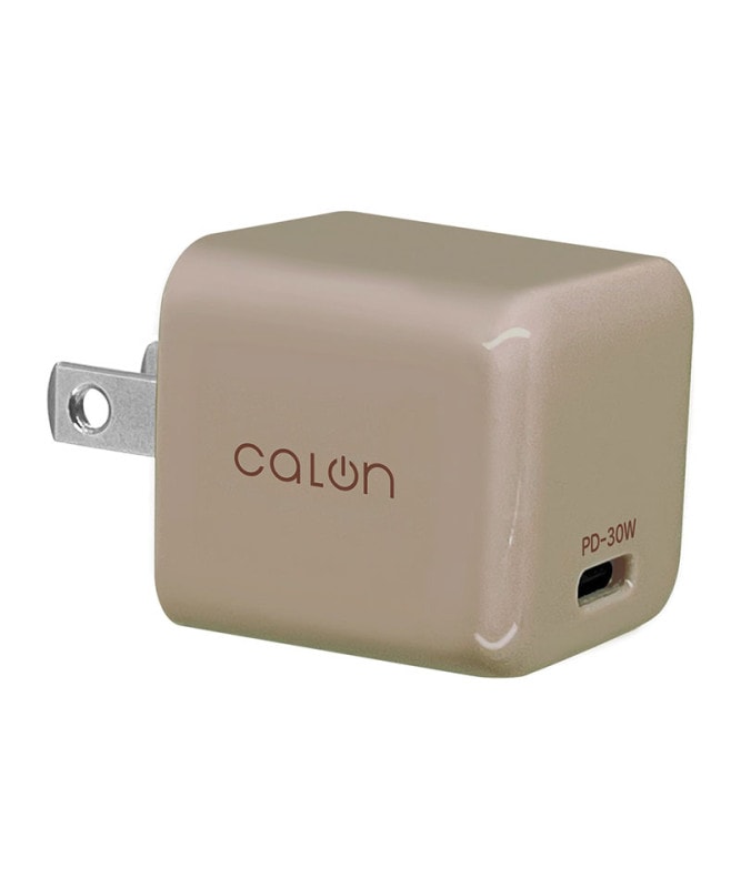 �饹���Хʥ� AC���Ŵ� calon Type-CtoC 30W Power Delivery�б� ��® ����ѥ��� GaN �����б�  Xperia ���ޥ� ���֥�å� �ȡ��� RACC30W01TA