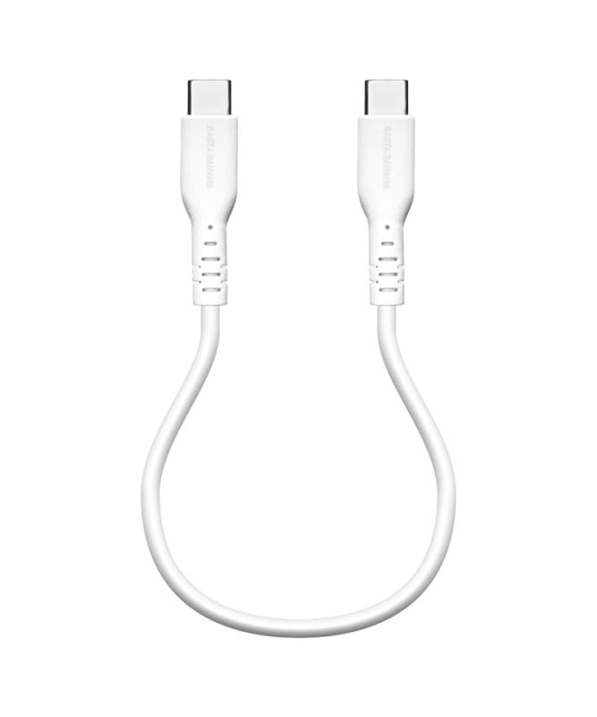 �ڥ����� 10%OFF��PD�б� ���餫�� ���ꥳ�󥱡��֥� ���� �̿� Type-C to Type-C 60W 20cm �ۥ磻�� R02CACC3A06WH �ۥ磻�� R02CACC3A06WH