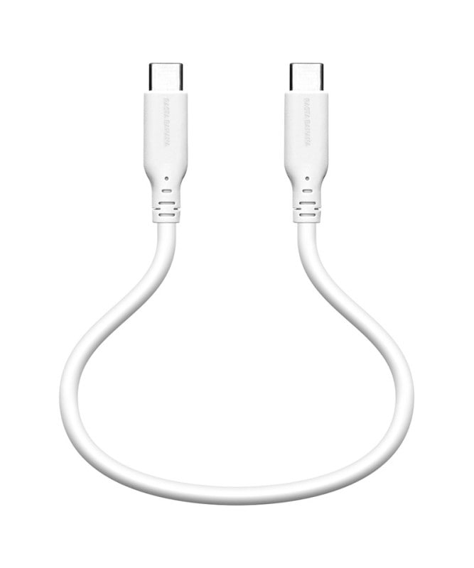 �ڥ����� 20%OFF��PD�б� USB3.2 gen1 5Gbps �����֥� ���� �̿� Type-C to Type-C 60W 30cm �ۥ磻�� R03CACC3A07WH �ۥ磻�� R03CACC3A07WH