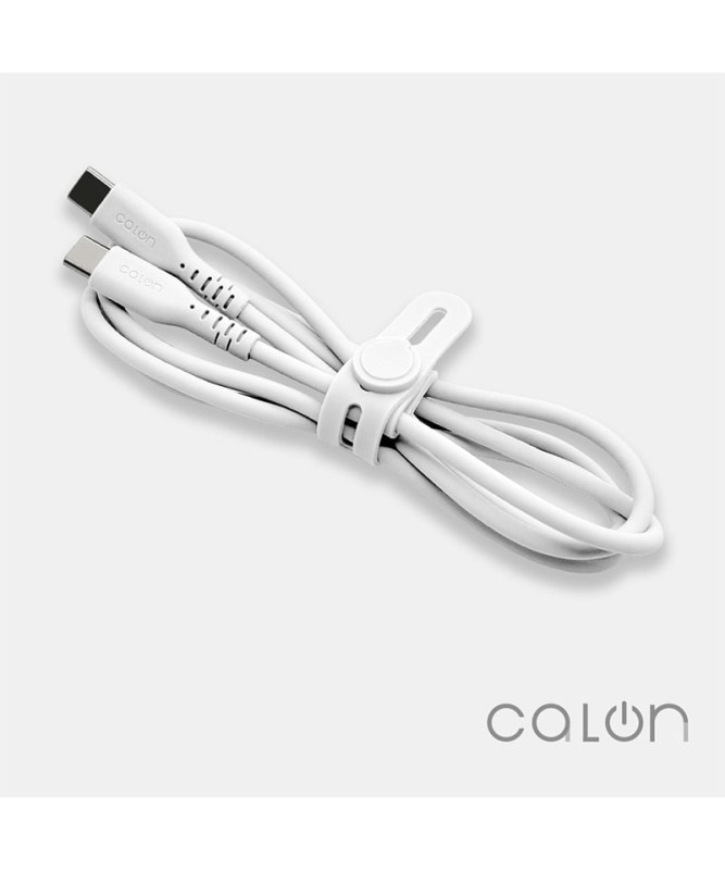PDб 餫 ꥳ󥱡֥ calon  ̿ Type-C to Type-C 60W 1m  ۥ磻 R10CACC3A04WH ۥ磻 R10CACC3A04WH