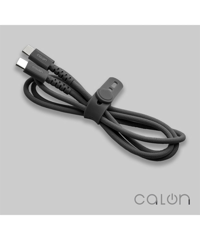 PDб®  ʥ󥱡֥ calon  ̿ Type-C to Type-C 60W 1m ֥Х 㥳륰졼  R10CACC3A05CGRY 㥳륰졼 R10CACC3A05CGRY