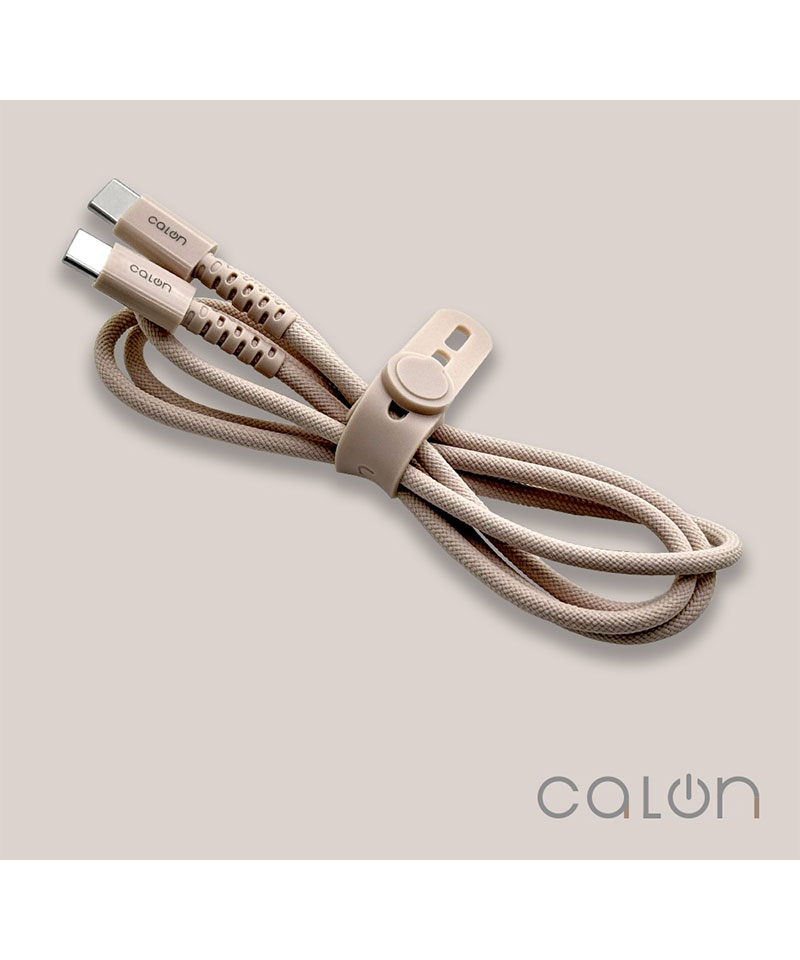 PD�б���® ���� �ʥ����󥱡��֥� calon ���� �̿� Type-C to Type-C 60W 1m �����֥�Х�� �ȡ��� R10CACC3A05TA �ȡ��� R10CACC3A05TA