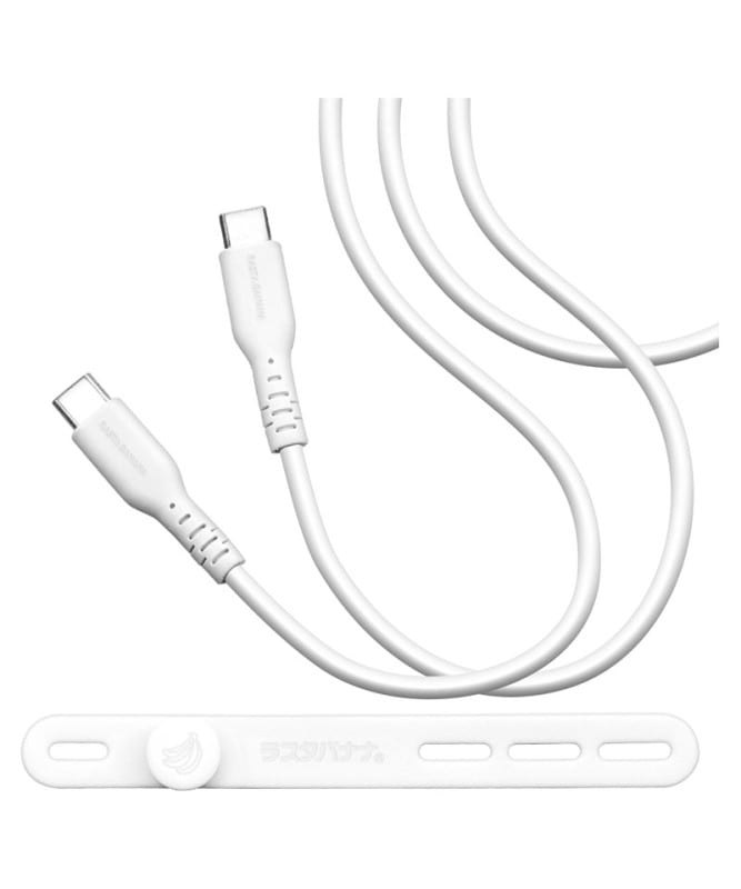 PD�б� ���餫�� ���ꥳ�󥱡��֥� ���� �̿� Type-C to Type-C 60W 2m �ۥ磻�� R20CACC3A06WH �ۥ磻�� R20CACC3A06WH