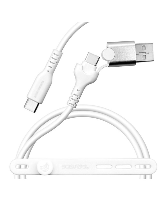 PD�б������֥��Ѵ� ���餫�� ���� �̿� �Ѵ� Type-C 60W Type-A 3A 2m �ۥ磻�� R20CACCA3A01WH �ۥ磻�� R20CACCA3A01WH