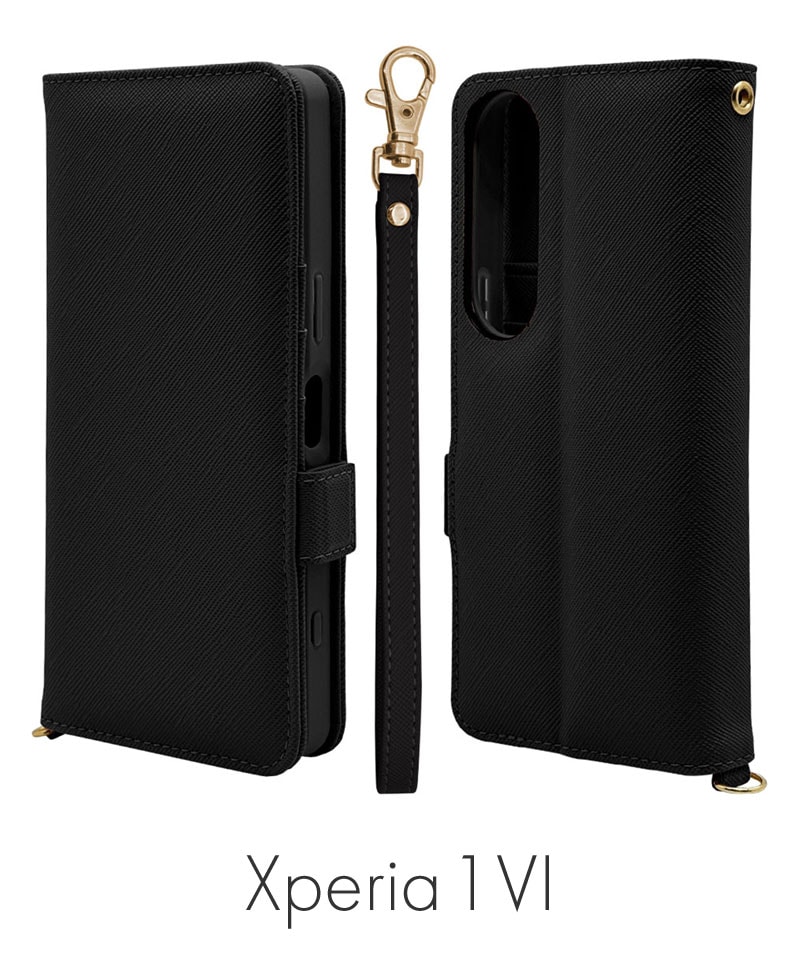 Xperia 1 VI ケース カバー 手帳型 カード4枚入れ おしゃれ