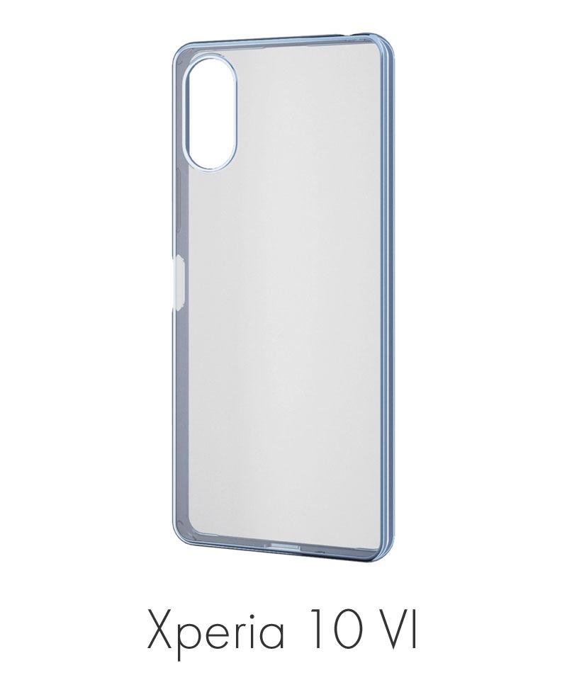 SONY Xperia 10 SIMフリー ブルー ケース付き ソニー純正 Xperia 10 VI Style Cover with Stand Blue ブルー