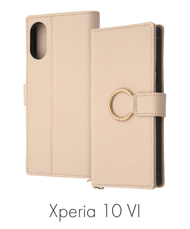 Xperia 10 VI Ѿ׷ Ģ쥶 KAKU Ring ١ IN-RXP10M6TBC10/BE