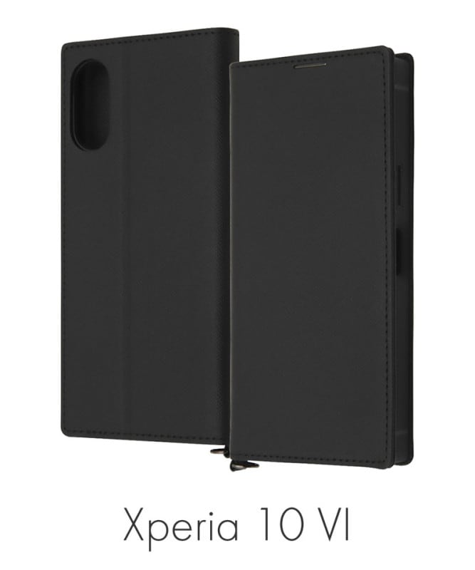 Xperia 10 VI Ѿ׷ Ģ쥶 KAKU Durable ֥å/֥å IN-RXP10M6TBC9/BB