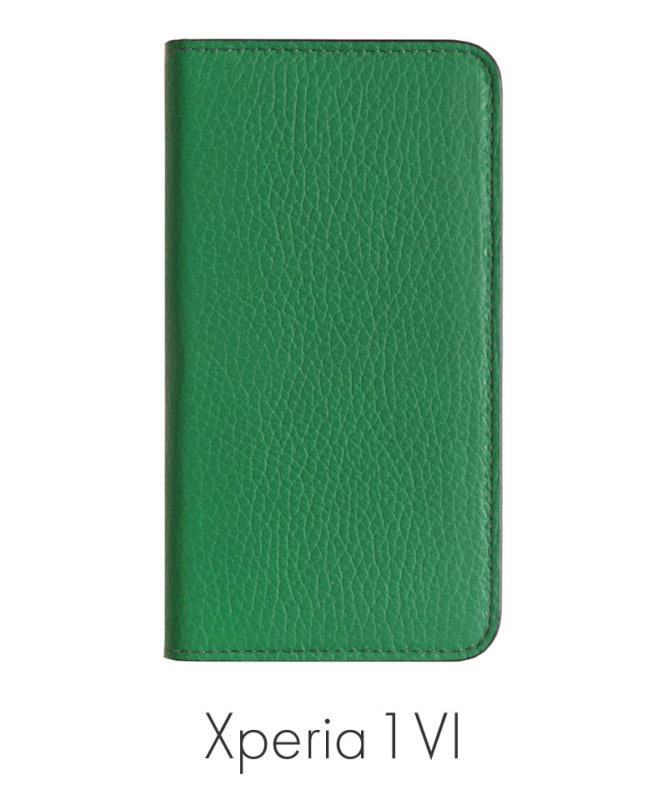Xperia 1 VI �ܳ� ���ɥꥢ�쥶�� ��Ģ�������� ���꡼�� 100061917-010-green