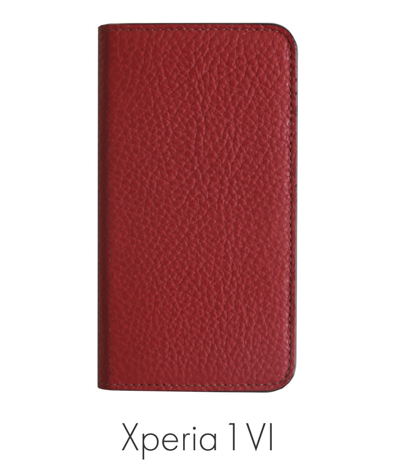 Xperia 1 VI �ܳ� ���ɥꥢ�쥶�� ��Ģ�������� �磻���å� 100061917-020-winered
