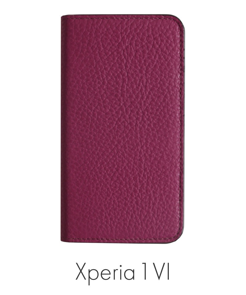 Xperia 1 VI �ܳ� ���ɥꥢ�쥶�� ��Ģ�������� ���졼�� 100061917-022-grape