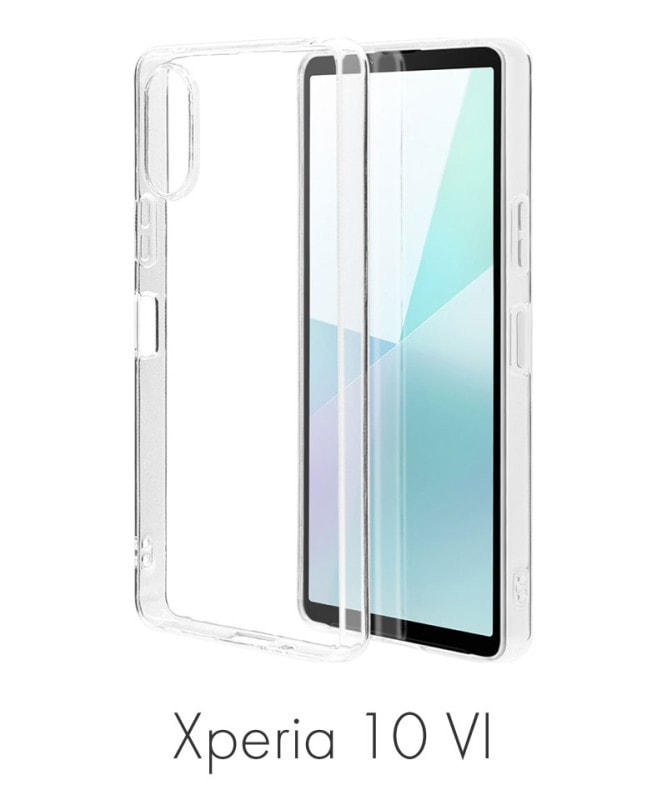 Xperia 10 VI  С եȥ TPU ꥢ Ʃ 1.2mm 饹Хʥ ꥢ 7969XP106TPCL