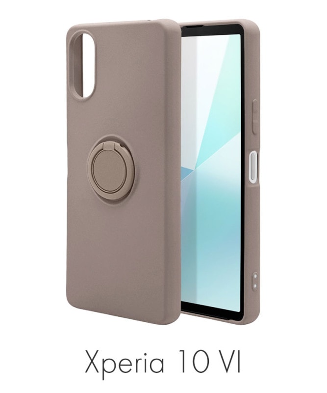 Xperia 10 VI  С դ եȥ TPU ޥۥդ ɻ  ȥåץۡ 饹Хʥ TA ȡ 7972XP106TPRTA